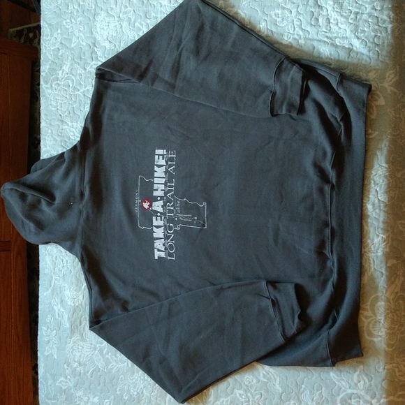 Vintage Hooded Sweatshirt LongTrail Brewery - Picture 4 of 7